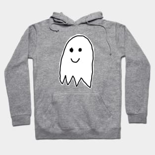 Cute Ghost, Ignorant Doodle Tattoo Hoodie